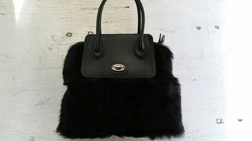 Tuscana Lamb and Leather Handbag
