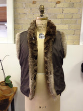 Long Haired Beaver Reversible Vest