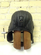 Black Shearling Aviator Hat